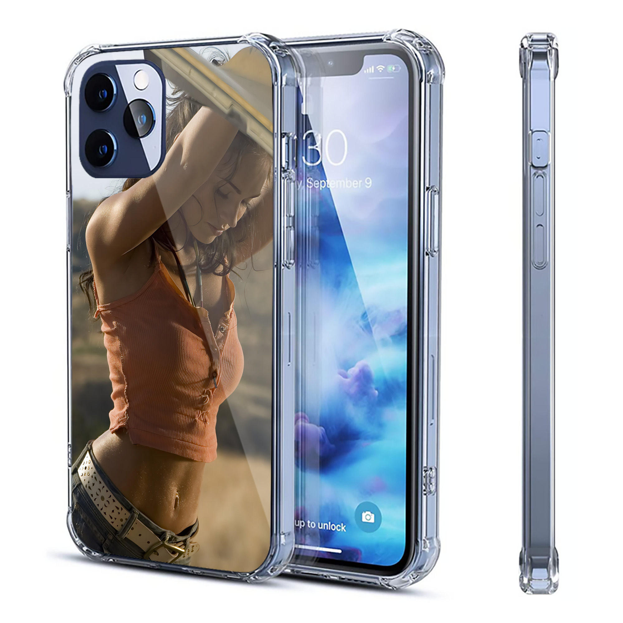（画像用） Transformers トランスフォーマー 【iPhone 12シリーズ対応】透明スマホケース（クリアソフトケース）
